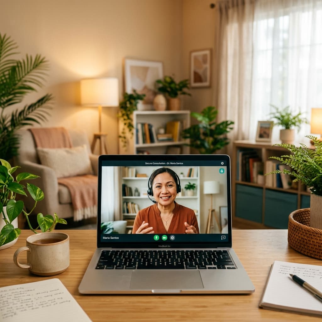 Secure Online Counselor Consultation